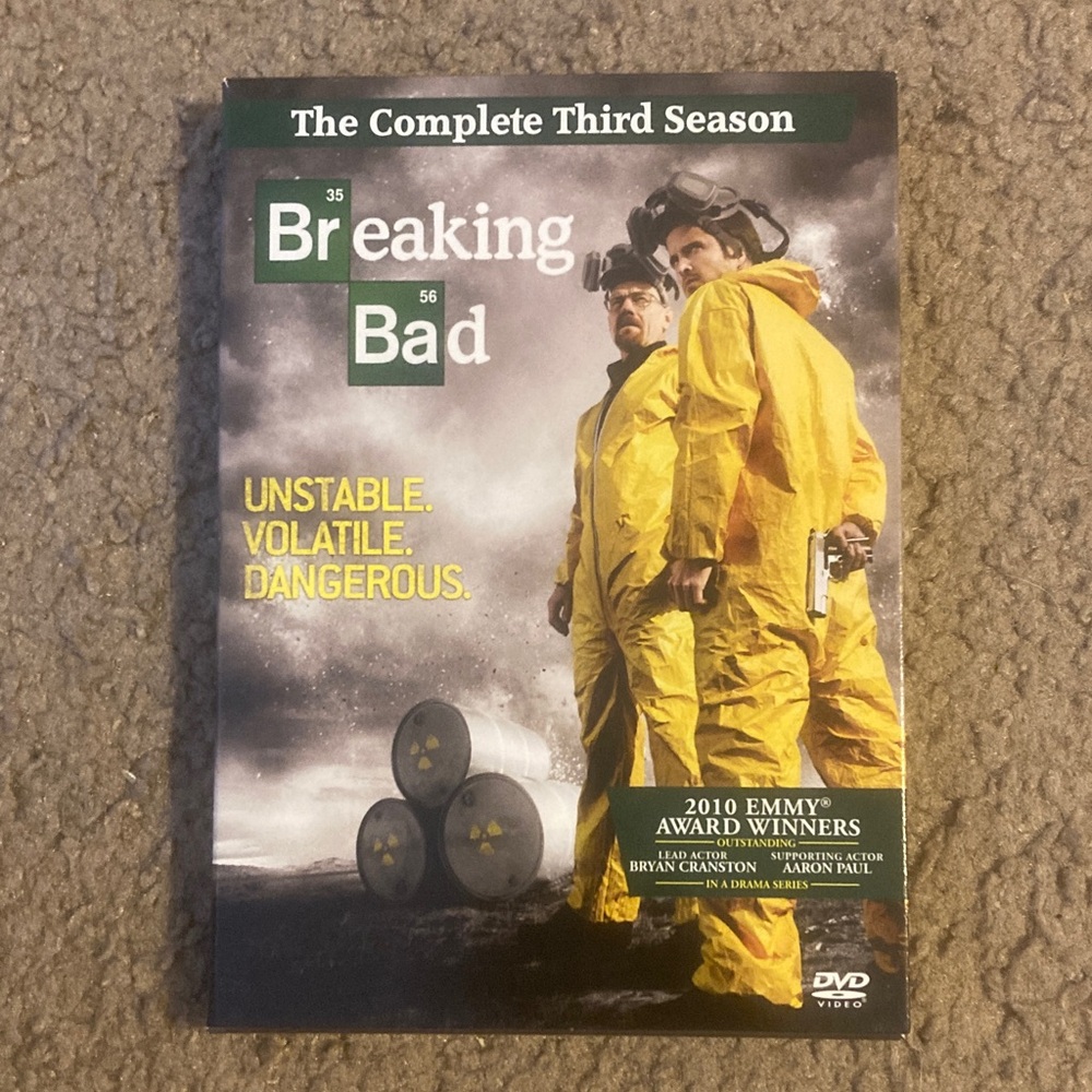 Breaking Bad Complete Third Season DVD - Like New